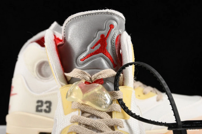 Reps ice colorway ofw 5 air ct8480-002 jordan cream 0413
